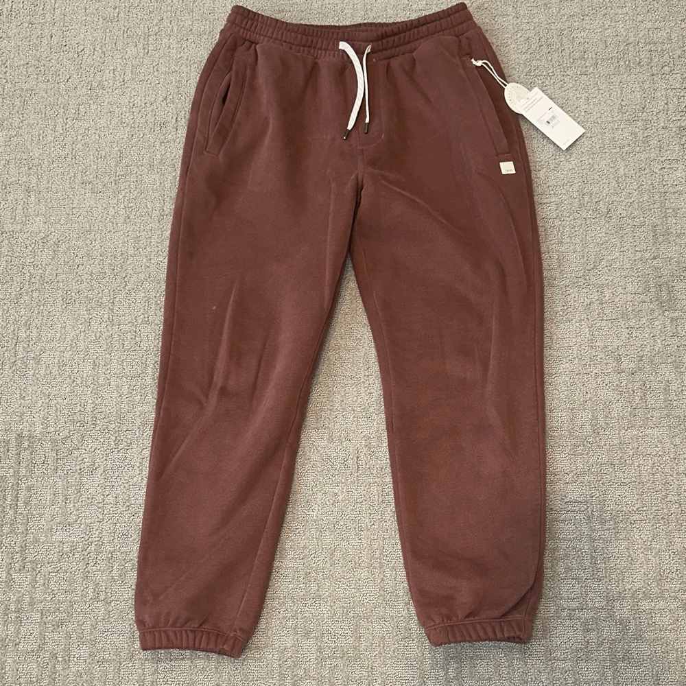 Vuori Sable Seaside Sweatpant 28” in Sable, Men’s Small